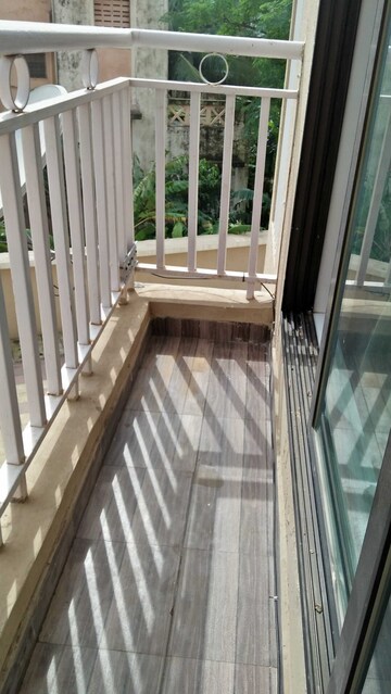Balcony in 3 BHK Apartment at Harmony Sky Suites, Ghodbunder Road – for Rent