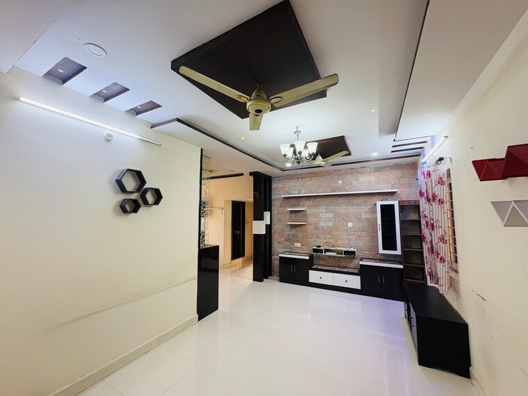 Kitchen, nallagandla 2 Bedroom 1150 Sq.Ft. Builder Floor In Nallagandla Hyderabad 9590386