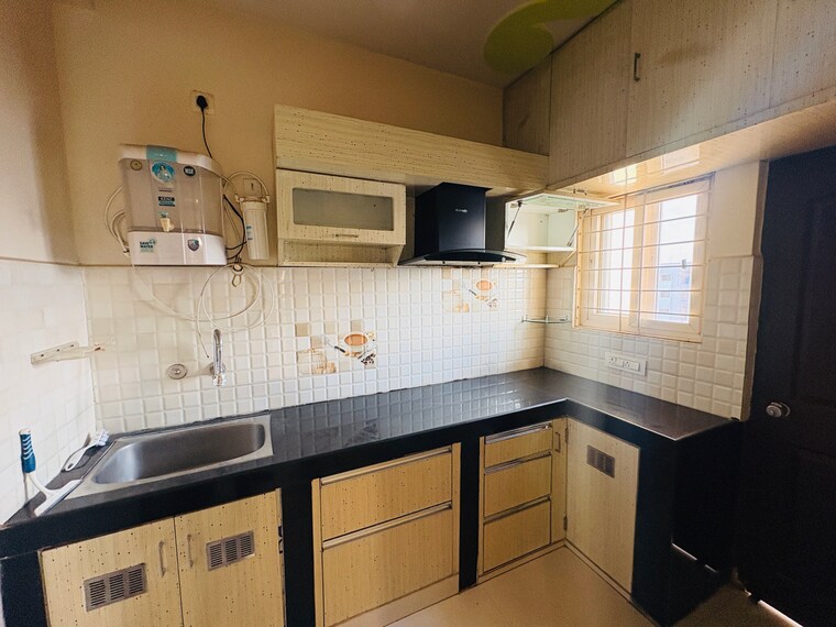 Kitchen, nallagandla 2 Bedroom 1150 Sq.Ft. Builder Floor In Nallagandla Hyderabad 9590386