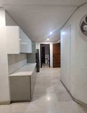 Building Lobby in 3 BHK Apartment at Omkar 1973, Worli – for Rent