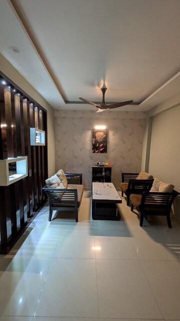 Living Room in 2 BHK Builder Floor at R K Tower, Om Vihar – for Rent
