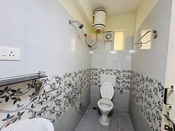 Bathroom in 2 BHK Builder Floor at Nallagandla – for Rent