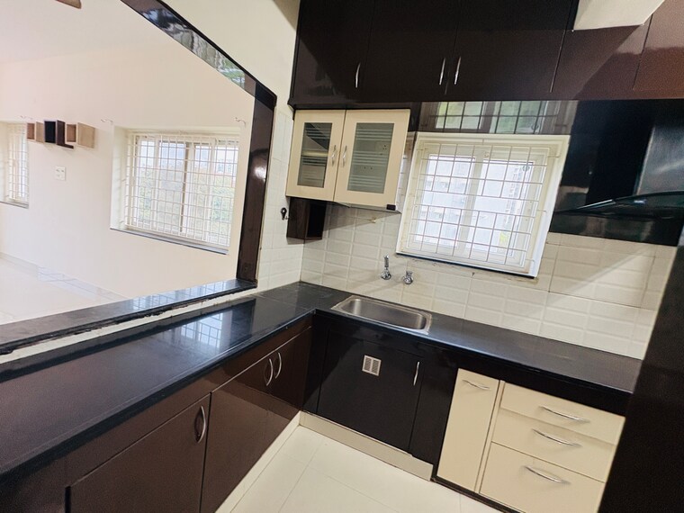 Kitchen, nallagandla 2 Bedroom 1140 Sq.Ft. Builder Floor In Nallagandla Hyderabad 9590429