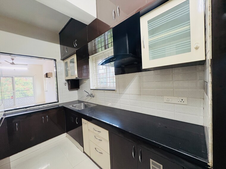 Kitchen, nallagandla 2 Bedroom 1140 Sq.Ft. Builder Floor In Nallagandla Hyderabad 9590429