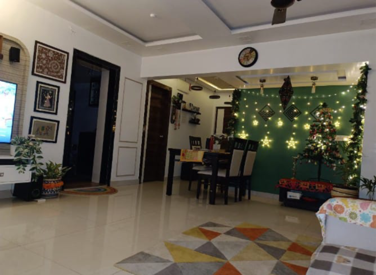 Living Room, cbd belapur sector 15 3 Bedroom 1200 Sq.Ft. Apartment In Cbd Belapur Sector 15 Navi Mumbai 9590525