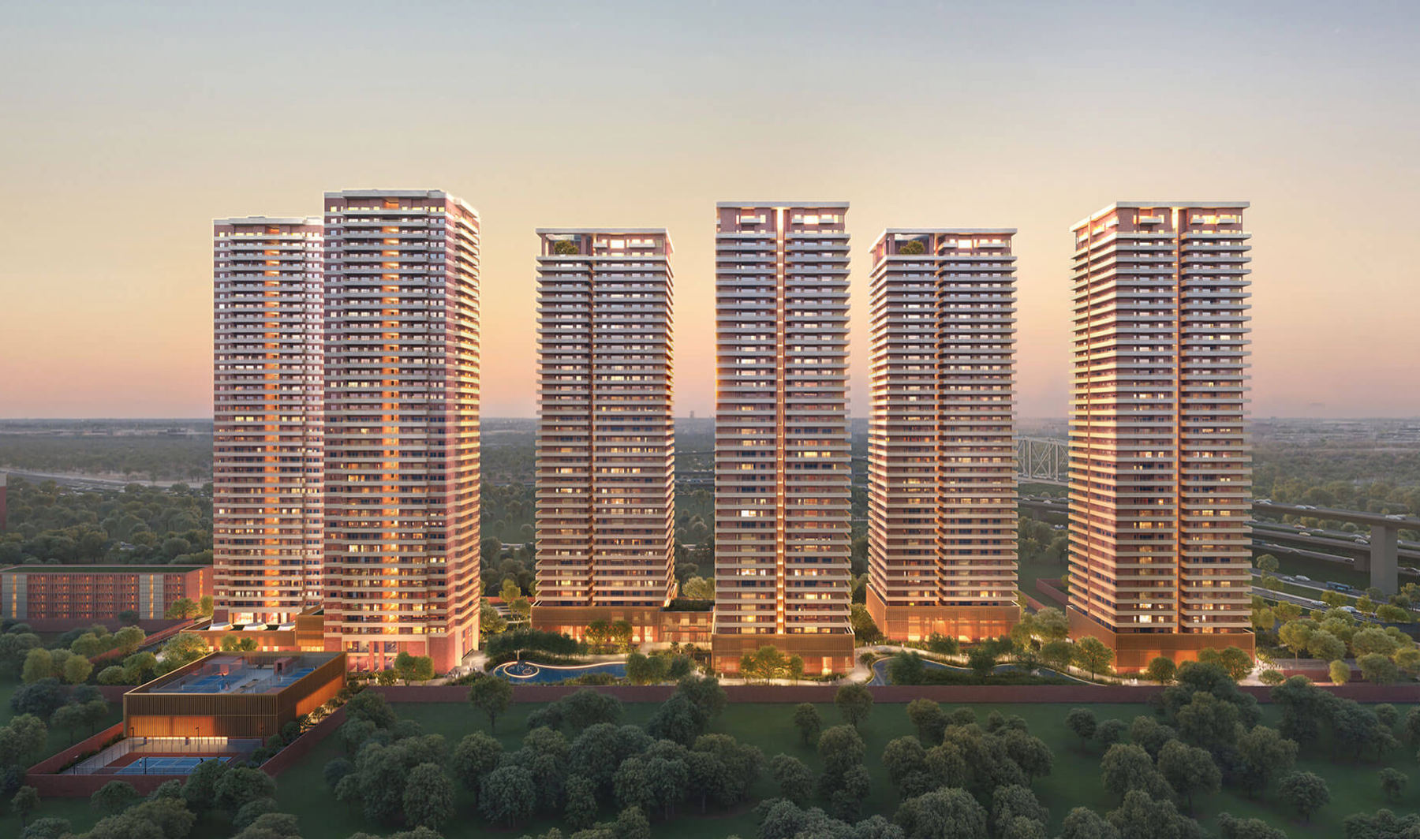 3 BHK 2693 Sq.Ft. Apartment in Max Estate 361