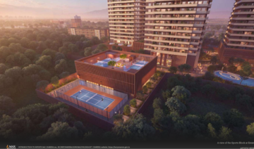 3 BHK Apartment – Exterior View View at Max Estate 361, Sector 36b - for Sale