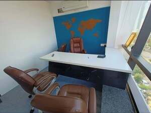 Team Area in  Office Space at Real Tech Park, Vashi Sector 30a – for Rent