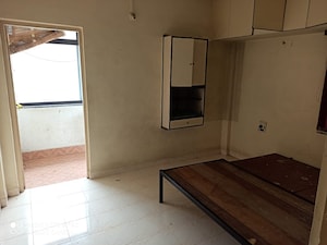 Bedroom in 1 BHK Apartment at Shantiban CHS, Kothrud – for Rent