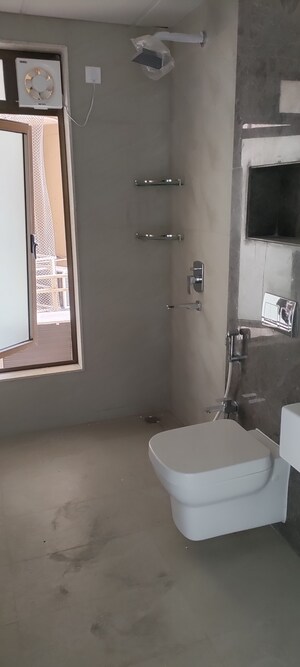 Bathroom in 3 BHK Apartment at Lodha Venezia, Parel – for Rent