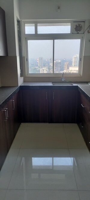 Kitchen in 3 BHK Apartment at Lodha Venezia, Parel – for Rent