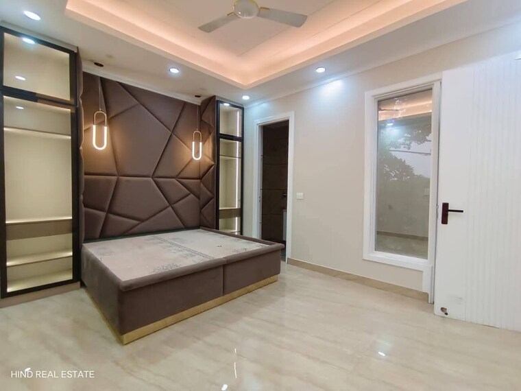 Bedroom, saket 3 Bedroom 1500 Sq.Ft. Builder Floor In Saket Delhi 9592535