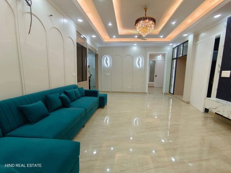 Living Room, saket 3 Bedroom 1500 Sq.Ft. Builder Floor In Saket Delhi 9592535