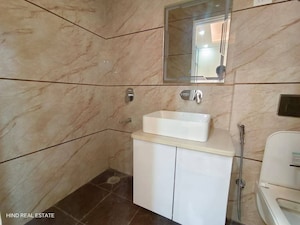 Bathroom in 3 BHK Builder Floor at Saket – for Rent