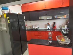 Kitchen in 3 BHK Apartment at Shivaganga Opal, Jp Nagar – for Sale