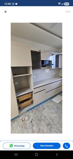 Kitchen in 4 BHK Builder Floor at The Sangam CHS, Sector 21d – for Rent