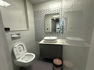 Bathroom in  Office Space at DLF Corporate Greens, Sector 74a – for Rent