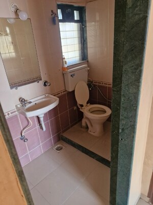 Bathroom in 2 BHK Apartment at Dahisar East – for Rent