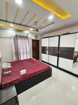 Master Bedroom in 2 BHK Apartment at Goel Ganga Constella, Kharadi – for Rent