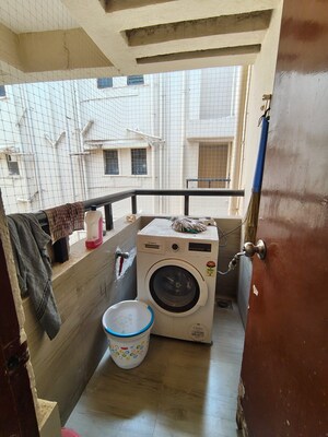 Balcony in 2 BHK Apartment at Goel Ganga Constella, Kharadi – for Rent