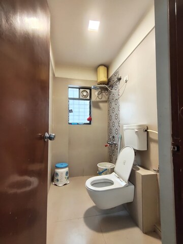 Bathroom in 2 BHK Apartment at Goel Ganga Constella, Kharadi – for Rent