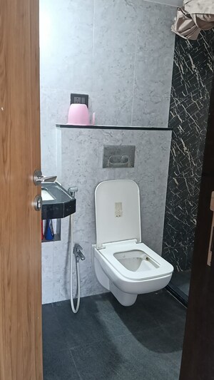 Bathroom in 2 BHK Apartment at Vascon Forest Edge, Kharadi – for Rent