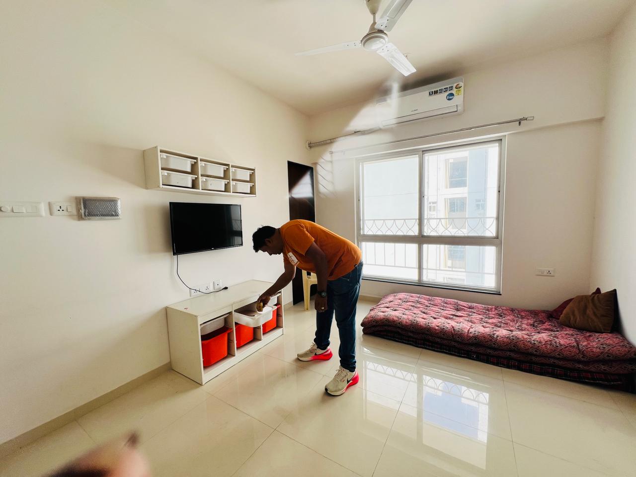 Studio+ Pooja Room Apartment For Rent in Gera World of Joy