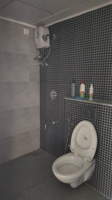 Bathroom in 2 BHK Apartment at Lodha Palava Downtown, Dombivli East – for Rent