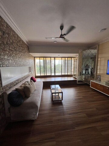 Living Room in 3 BHK Apartment at Prabhadevi CHS, Prabhadevi – for Rent