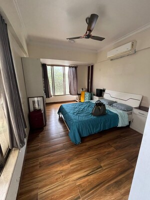 Bedroom in 3 BHK Apartment at Prabhadevi CHS, Prabhadevi – for Rent