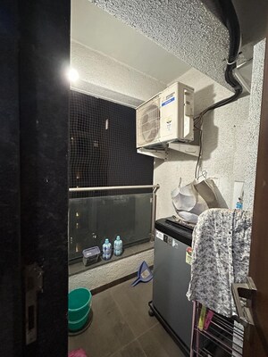 Kitchen in Studio Apartment at Gera World of Joy, Kharadi – for Rent