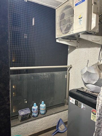 Bathroom in Studio Apartment at Gera World of Joy, Kharadi – for Rent