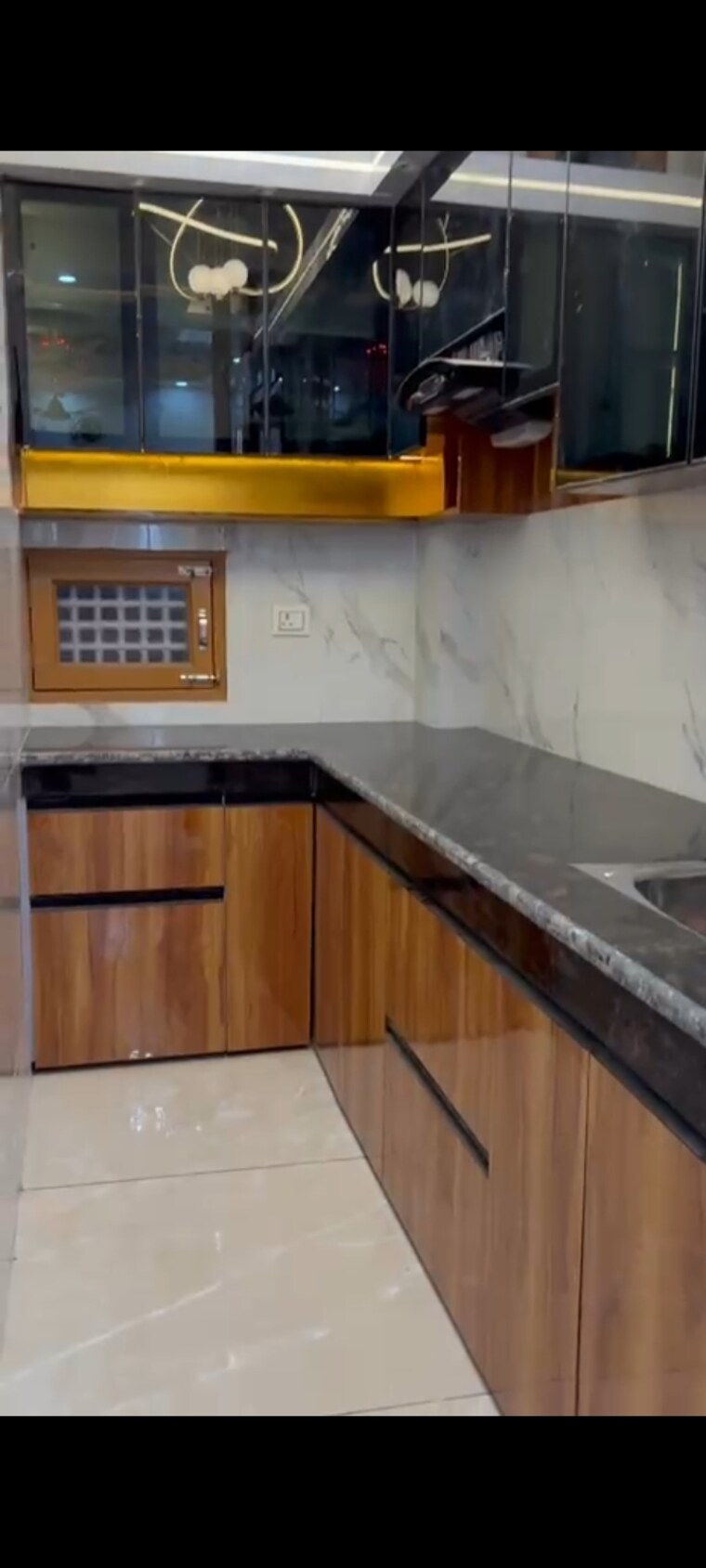 Kitchen, uttam nagar 1 Bedroom 380 Sq.Ft. Builder Floor In Uttam Nagar Delhi 9590887