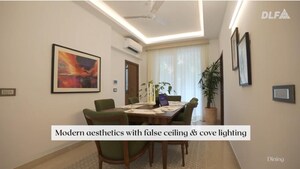 Dining area in 3 BHK Apartment at DLF Independent Floors, Dlf City Phase 3 – for Sale