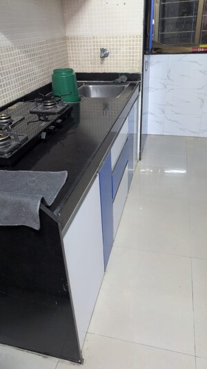 Kitchen in 1 BHK Apartment at Thane East – for Rent