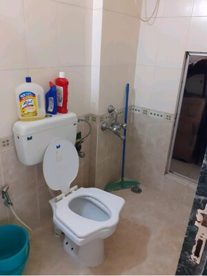 Bathroom in 2 BHK Apartment at Hubtown Akruti Orchid Park, Sakinaka – for Rent