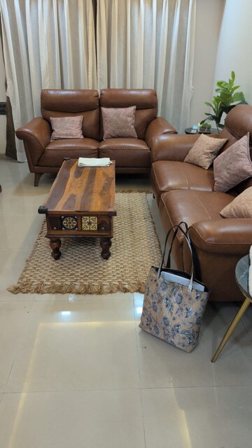 Living Room in 2 BHK Apartment at Sudarshan Sky Garden, Ghodbunder Road – for Rent