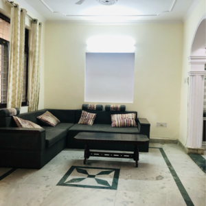 Living Room in 2 BHK Villa at Sector 21 – for Rent