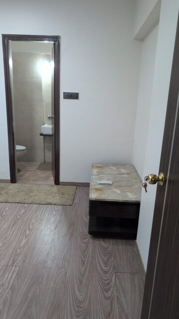 Bathroom in 2 BHK Apartment at Sudarshan Sky Garden, Ghodbunder Road – for Rent