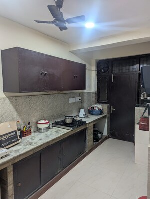 Kitchen in 2 BHK Builder Floor at Palam Vihar – for Rent