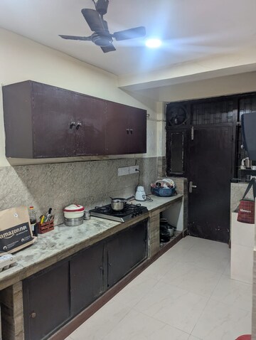 Kitchen in 2 BHK Builder Floor at Palam Vihar – for Rent