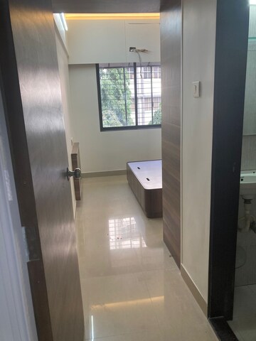 Building Lobby in 3 BHK Apartment at K Raheja Heights, Malad East – for Rent