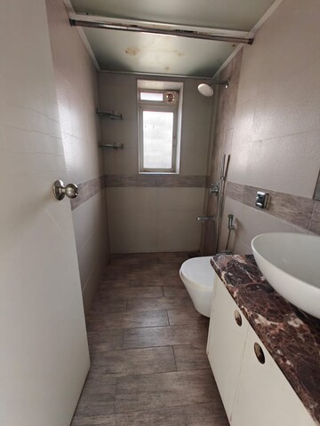 Bathroom in 2 BHK Apartment at Diago Apartment, Pali Hill – for Rent