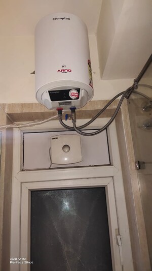 Bathroom in 3 BHK Apartment at DLF The Skycourt, Sector 86 – for Rent