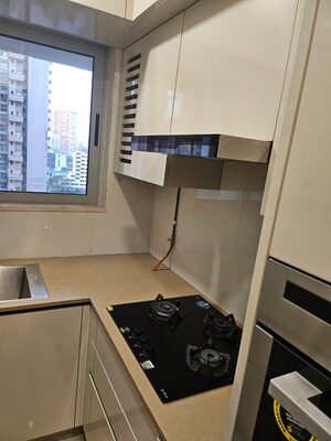 Kitchen in 1 BHK Apartment at Hiranandani Regent Hill, Powai – for Rent