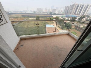 Balcony in 3.5 BHK Apartment at GPL Eden Heights, Sector 70 – for Rent