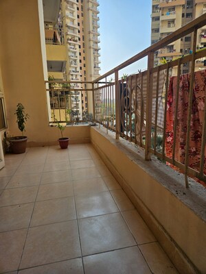 Balcony in 2 BHK Apartment at Supertech Ecovillage II, Sector 16b Greater Noida – for Rent