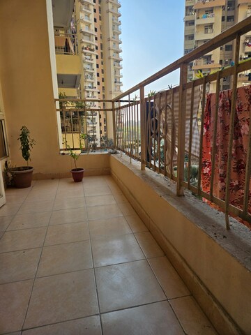 Balcony in 2 BHK Apartment at Supertech Ecovillage II, Sector 16b Greater Noida – for Rent