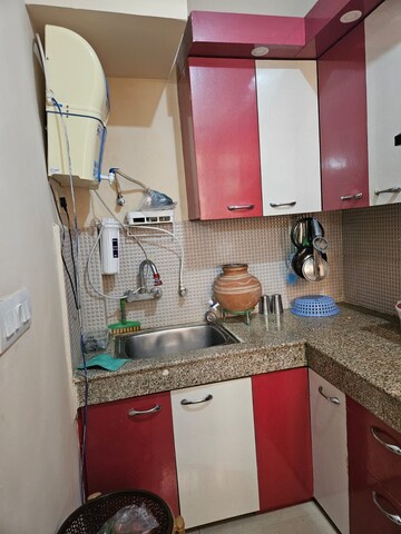 Kitchen in 2 BHK Apartment at Supertech Ecovillage II, Sector 16b Greater Noida – for Rent