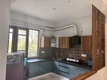 Kitchen in 2 BHK Builder Floor at Danda Lakhond – for Rent